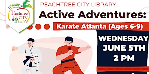 Primaire afbeelding van Karate Atlanta (Ages 6-9) 2pm