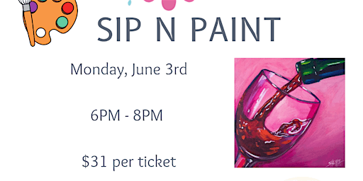 Sip N Paint At a Winery primary image