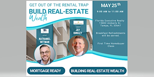 Imagem principal do evento Get out of the Rental Trap and Build Real-Estate Wealth