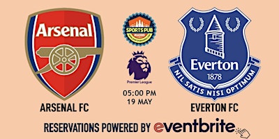 Hauptbild für Arsenal v Everton | Premier League - Sports Pub La Latina
