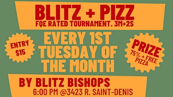 Imagem principal do evento Blitz + Pizz