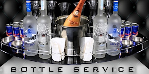 Primaire afbeelding van Bottle Service VIP (Bottle, Juices, Hookah, Private Booth space included)