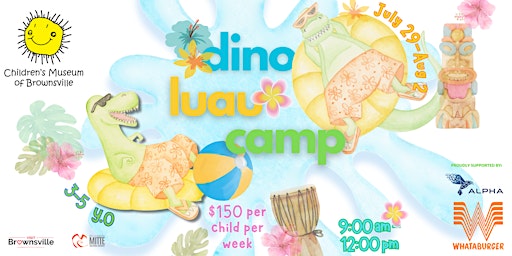 Hauptbild für Dino Luau Summer Camp (Ages 3-5)