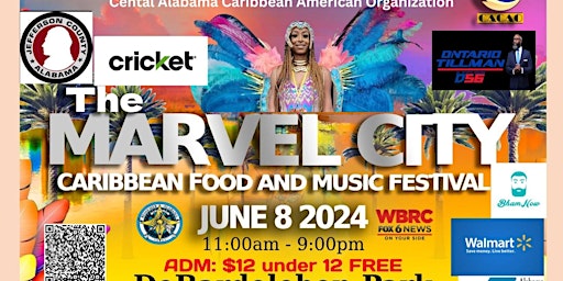 Imagem principal do evento The Marvel City Caribbean Food and Music Festival