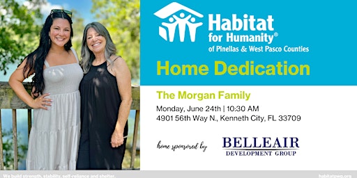 The Morgan Family Home Dedication primary image