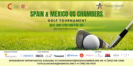 SPAIN & MEXICO-US CHAMBER GOLF TOURNAMENT