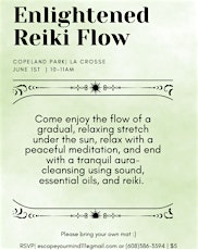 Enlightened Reiki Flow + Sound | Copeland Park, La Crosse