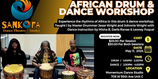 Primaire afbeelding van African Drum & Dance Workshop
