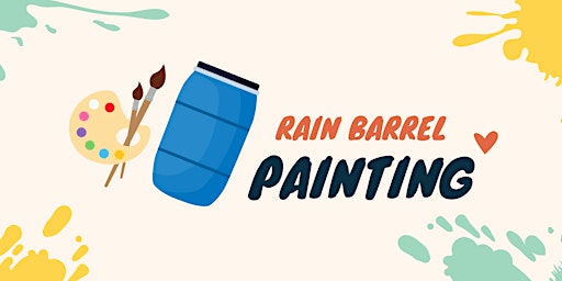 City of Brier Rain Barrel Painting Event primary image