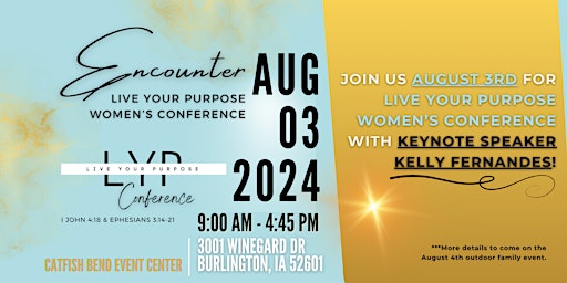 Live Your Purpose Conference | Encounter