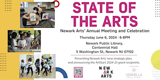 Primaire afbeelding van State of the Arts: Newark Arts Annual Meeting & Celebration