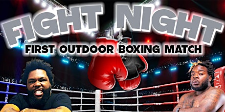 FIGHT NIGHT First Outdoor Boxing Match! Mr Cool 305 VS Gangsta Comedian 954