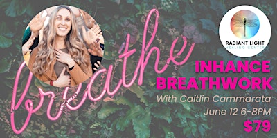 Imagem principal do evento Inhance Breathwork with Caitlin Cammarata