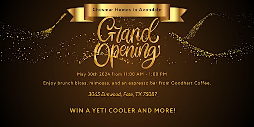 Chesmar Homes in Avondale Grand Opening!