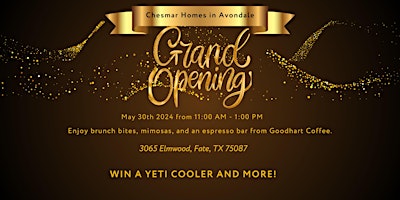Chesmar Homes in Avondale Grand Opening! primary image