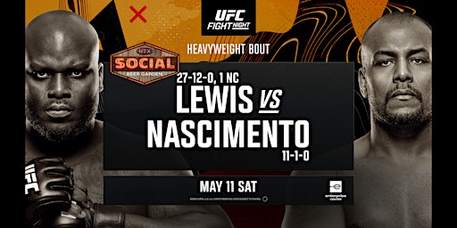 Imagem principal do evento Lewis vs Nascimento - UFC Fight Night