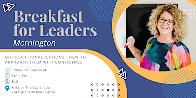 Immagine principale di Breakfast for Leaders - Mornington 