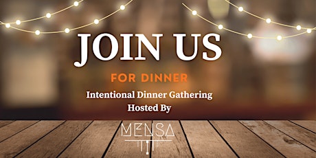 Mensa Dinner: Covenant in Calling