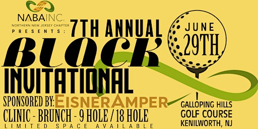 NABA NNJ | BLACK INVITATIONAL Golf Event  primärbild