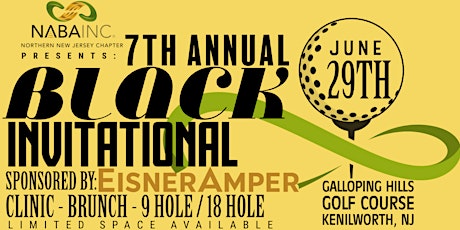 NABA NNJ | BLACK INVITATIONAL Golf Event