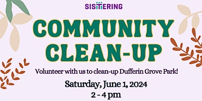 Hauptbild für Community Clean-up Day!