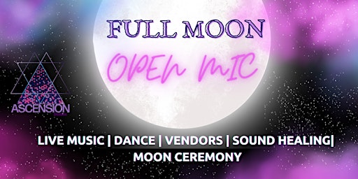 Imagem principal do evento June Full Moon Open Mic