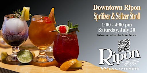 Downtown Ripon Spritzer & Seltzer Stroll primary image