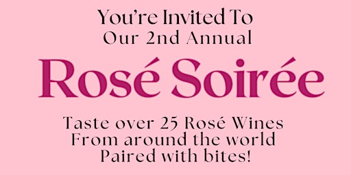 Hauptbild für 2nd Annual Rosé Soirée