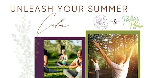 Hauptbild für Unleash Your Summer Calm: Yoga & Forest Bathing Event
