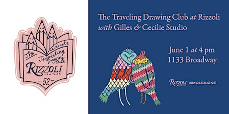 The Traveling Drawing Club with Gilles and Cecilie Studio