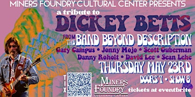 Imagen principal de Band Beyond Description presents a Tribute to Dickey Betts