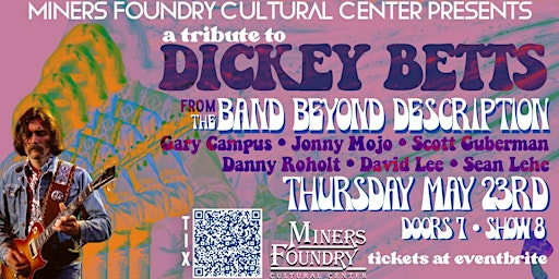Imagem principal do evento Band Beyond Description presents a Tribute to Dickey Betts