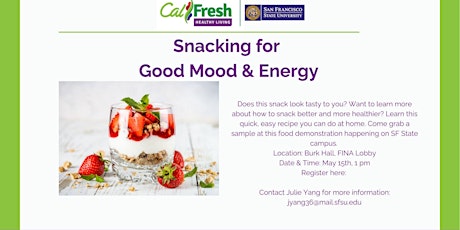 Snacking for Good Mood & Energy
