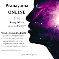 Pranayama (Breathwork) ONLINE with Dr. Sinéad Corrigan