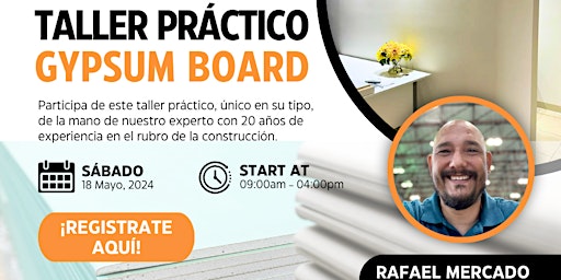 Hauptbild für Taller Práctico de Gypsum Board
