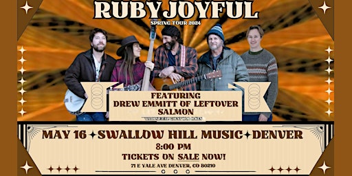 Immagine principale di RubyJoyful feat. Drew Emmitt of Leftover Salmon and Rob Ickes 