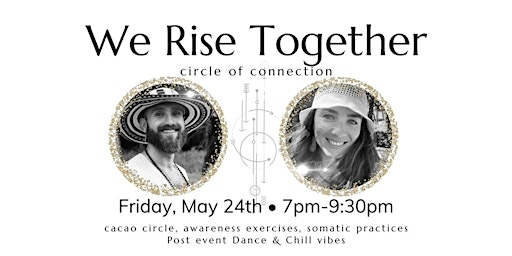 Primaire afbeelding van WE RISE TOGETHER - circle of connection