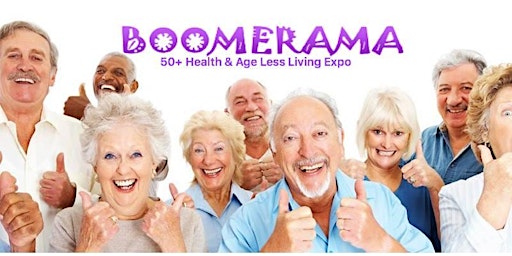 Imagem principal do evento 3rd Annual Eugene BOOMERAMA 50+ Health & Age Less Living Expo