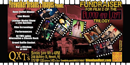Primaire afbeelding van Fundraiser for Film 2 of the "Blood and Lust" Trilogy