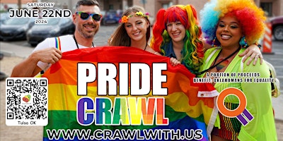 Imagem principal do evento The Official Pride Bar Crawl - Tulsa - 7th Annual