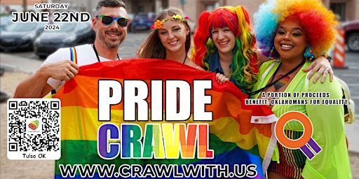Imagen principal de The Official Pride Bar Crawl - Tulsa - 7th Annual