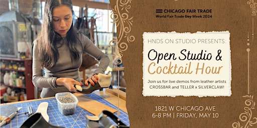Image principale de Open Studio & Cocktail Hour: Live Demos from Leather Artists