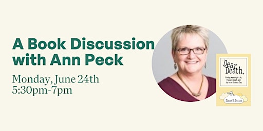 A Book Discussion with Ann Peck primary image