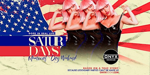 Onyx Saturdays | May 25th Event primary image