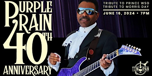 Imagem principal do evento Purple Rain 40th Anniversary Tribute to PRINCE WSG Tribute to Morris Day