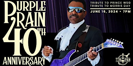 Purple Rain 40th Anniversary Tribute to PRINCE WSG Tribute to Morris Day