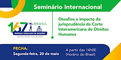 Hauptbild für Seminário Internacional: 167 POS