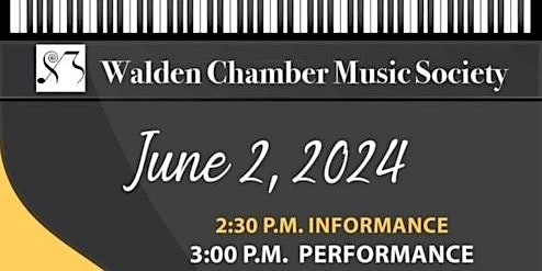 Hauptbild für MUSIC: Walden Chamber Music Society