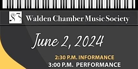 MUSIC: Walden Chamber Music Society