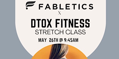 Primaire afbeelding van FREE Dtox Fitness x Fabletics Stretch Class